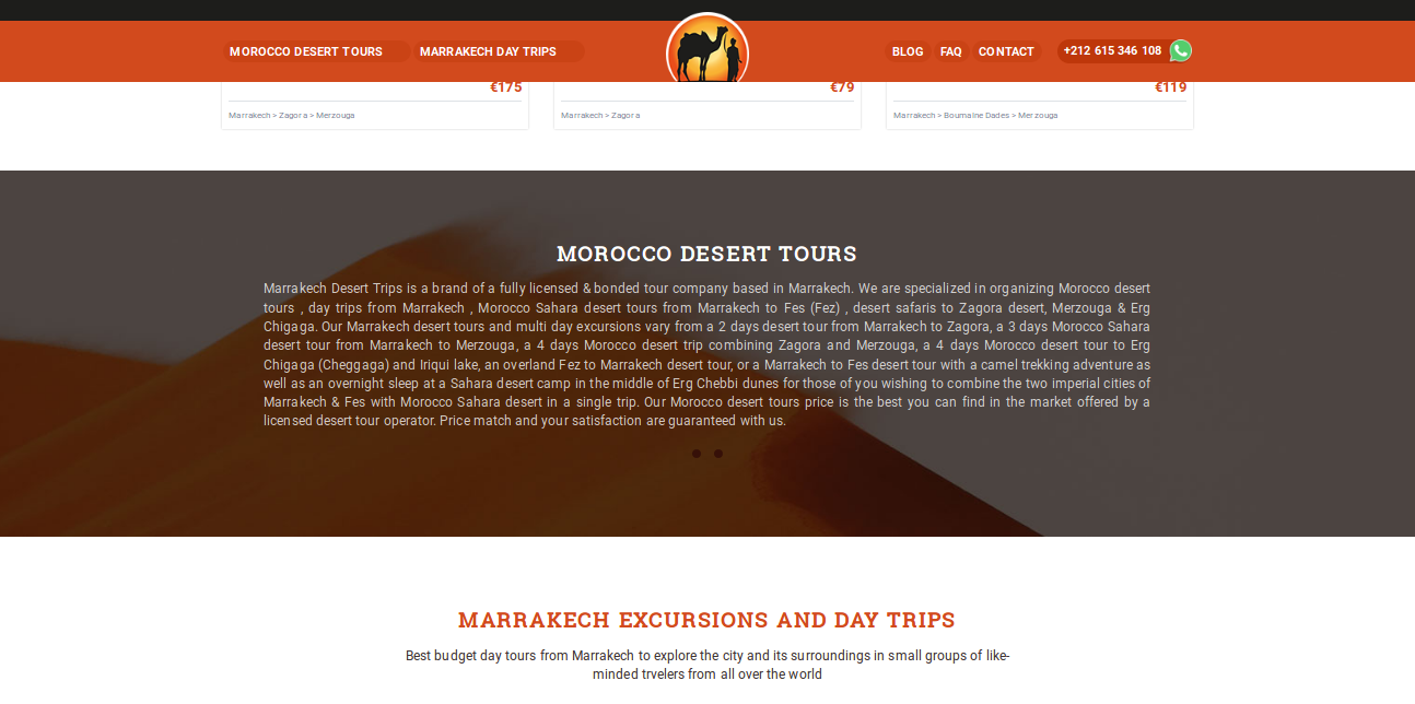 Tours Page